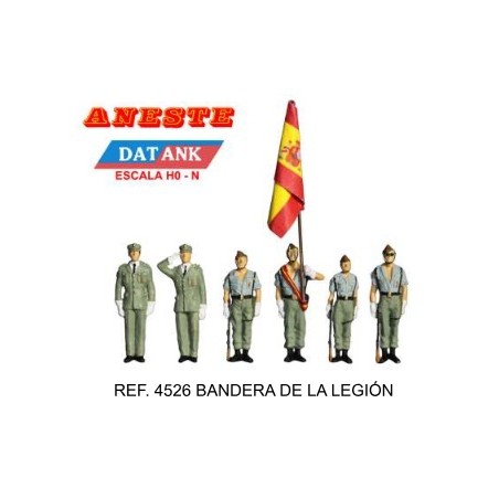 ANESTE : BANDERA DE LA LEGION  ESCALA HO