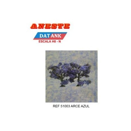 ANESTE :  ARBOL ARCE AZUL  2 unid.   medida 13,5 cm