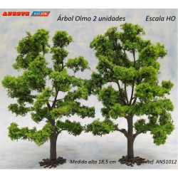 ANESTE : arbol  OLMO  2 unid. Medida 18,5 cm