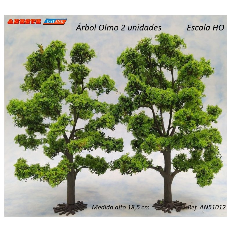 ANESTE : arbol  OLMO  2 unid. Medida 18,5 cm