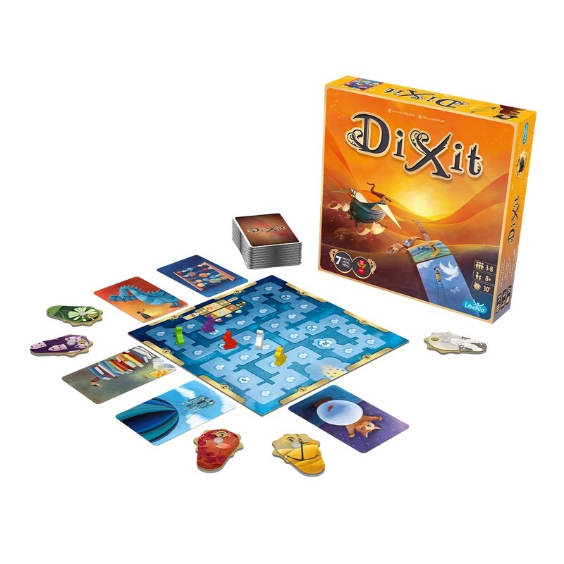 DIXIT Clásico : Juego de mesa para 3 a 6 jugadores