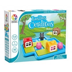 SMART GAMES :  LOS TRES CERDITOS ( JUEGO DE INGENIO )