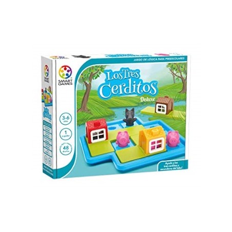 SMART GAMES :  LOS TRES CERDITOS ( JUEGO DE INGENIO )
