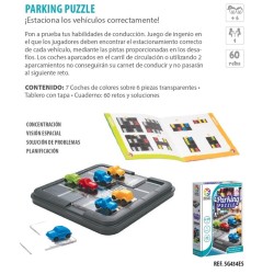 SMART GAMES : PARKING PUZZLE - JUEGO DE INGENIO