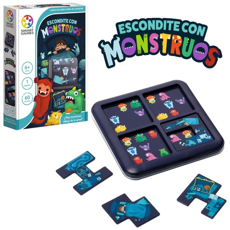 SMART GAMES : ESCONDITE DE MONSTRUOS