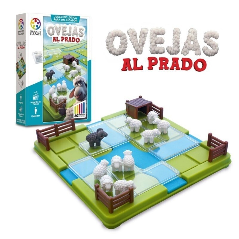 SMART GAMES : OVEJAS AL PRADO - JUEGO DE INGENIO