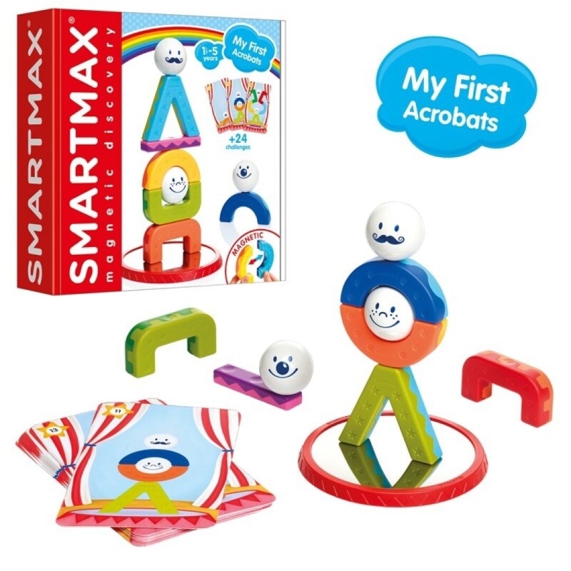 SMARTMAX : MY FIRST ACROBATS Juego de imanes infantil
