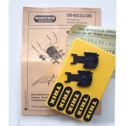 MINITRIX : CLIP de toma de corriente