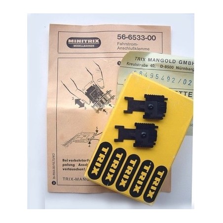 MINITRIX : CLIP de toma de corriente