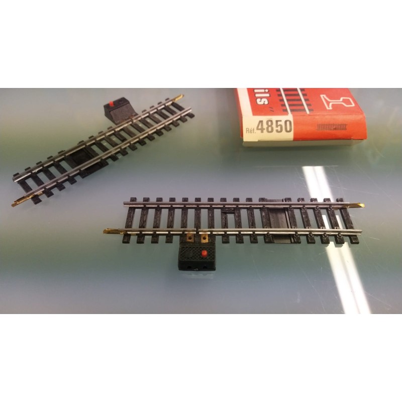 JOEF : VIA RECTA interrumpida 123,5 mm escala HO