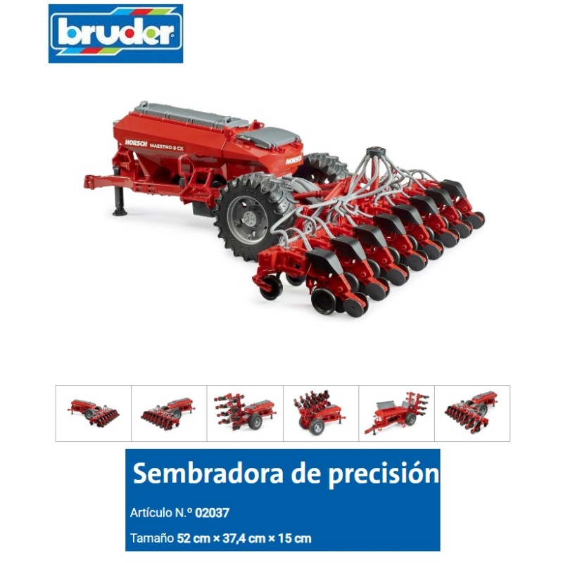 BRUDER : SEMBRADORA DE PRECISION HORSCH 8CX