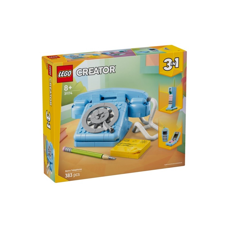 LEGO Creator 3en1 Teléfono Retro