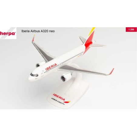 HERPA :  Kit Snap-Fit :  IBERIA  Airbus A320 neo  escala 1:200
