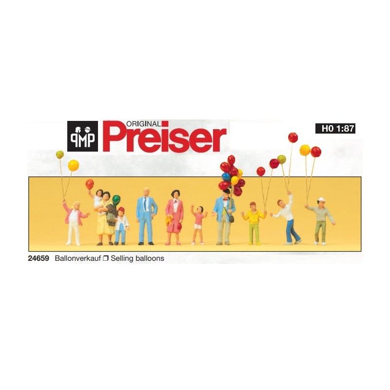 PREISER : VENTA DE GLOBOS   escala HO