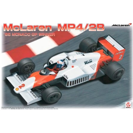 BEEMAX : McLaren MP42B MONACO WINNER 1985  escala 1:24