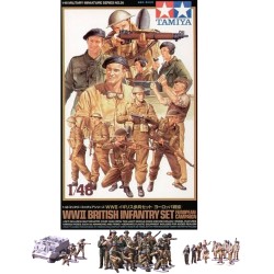 TAMIYA : SET INFANTERIA INGLESA  escala 1:48