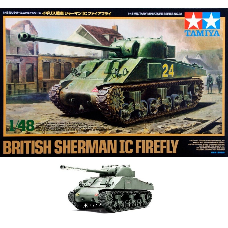 TAMIYA : SHERMAN 1C FIRELY escala 1:48