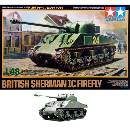 TAMIYA : SHERMAN 1C FIRELY escala 1:48