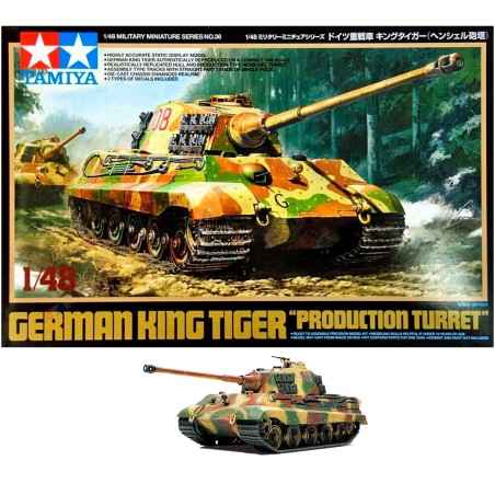 TAMIYA : TANQUE KING TIGER  escala 1:48
