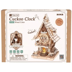 ROBOTIME ROKR : CUCKOO CLOCK - RELOJ DE CUCO WOOD