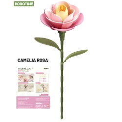 ROBOTIME ROKR : DARK PINK CAMELIA