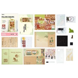 ROBOTIME ROLIFE : BOOK Falling Sakura