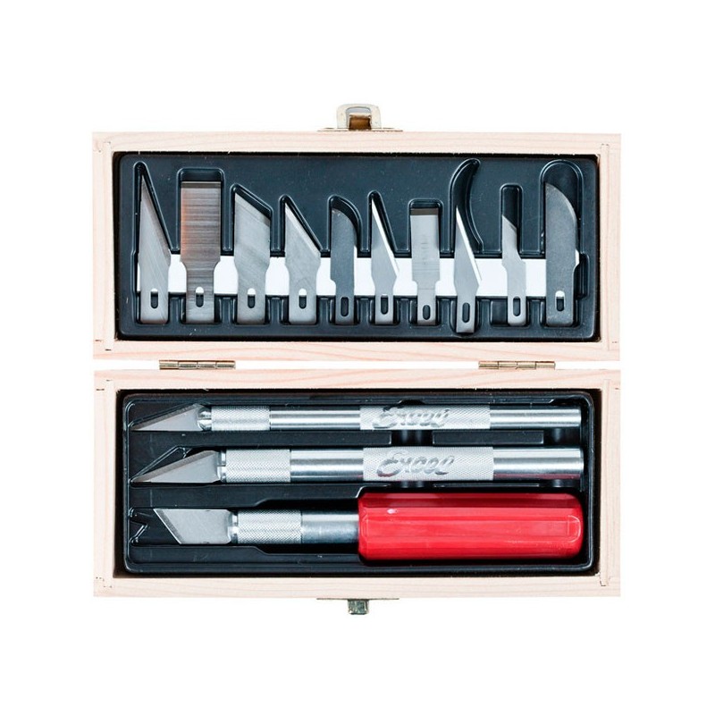 EXCELL : JUEGO DE CUTTERS Y CUCHILLAS