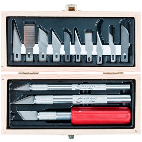 EXCELL : JUEGO DE CUTTERS Y CUCHILLAS