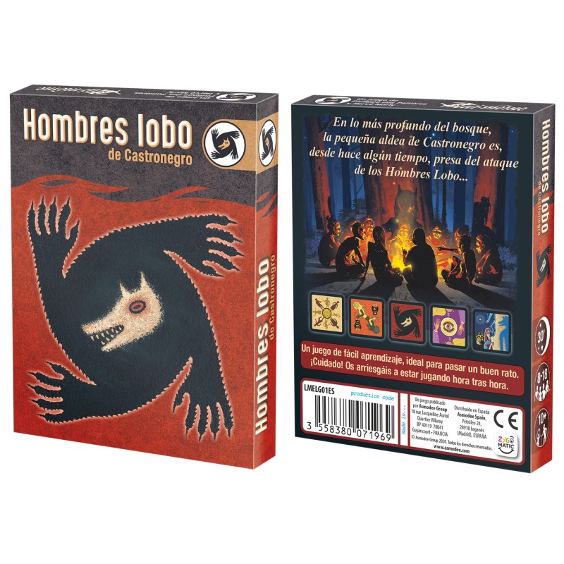 ASMODEE : HOMBRES LOBO CASTRONEGRO