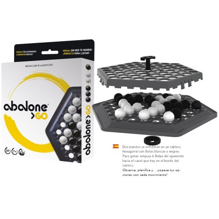 ASMODEE : ABALONE GO  JUEGO DE MESA