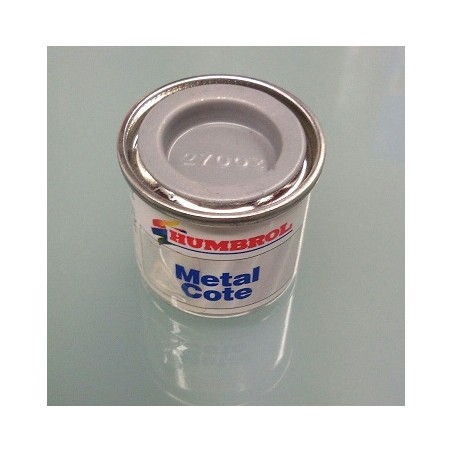 HUMBROL : ESMALTE  color  METALCOTE ALUMINIO BRILLANTE