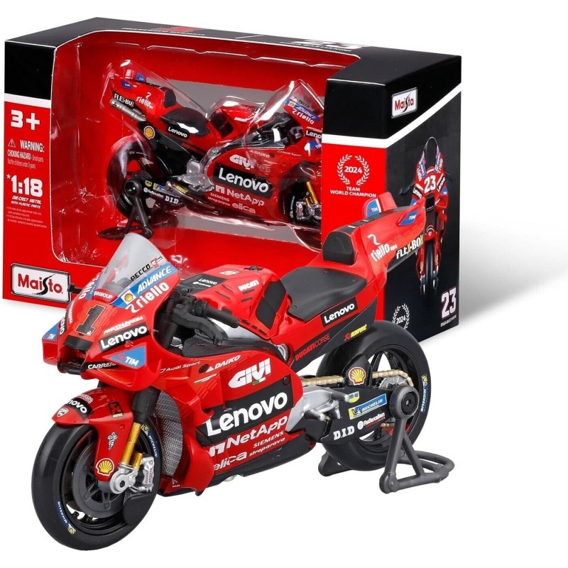 MAISTO : MOTO GP DUCATTI LENOVO 2024 escala  1:18