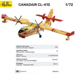 HELLER : CANADAIR CL-415  escala 1:72