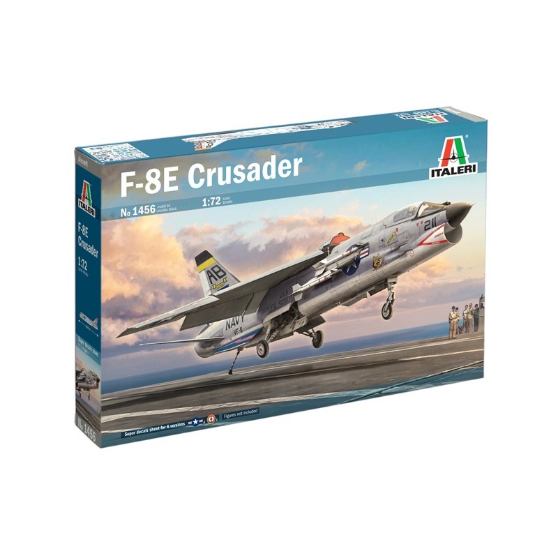 ITALERI : F8 E CRUSADER   escala 1:72