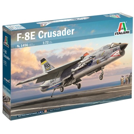 ITALERI : F8 E CRUSADER   escala 1:72