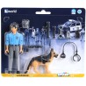BRUDER : AGENTE CON PERRO POLICIA