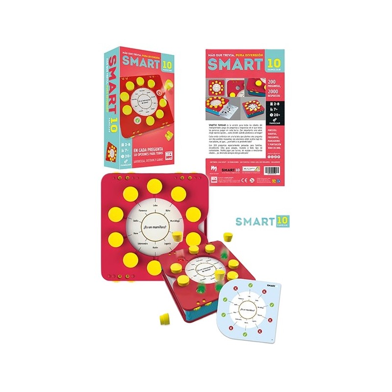 SD GAMES : SMART 10 Familiar juego de mesa