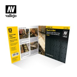 ACRILICOS VALLEJO : PIGMENTOS SET polvo y suciedad