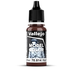 ACRILICOS VALLEJO : BURNT RED  17 ml