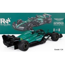 RW : ASTON MARTIN F1 AMR24 ALONSO ESCALA 1:24