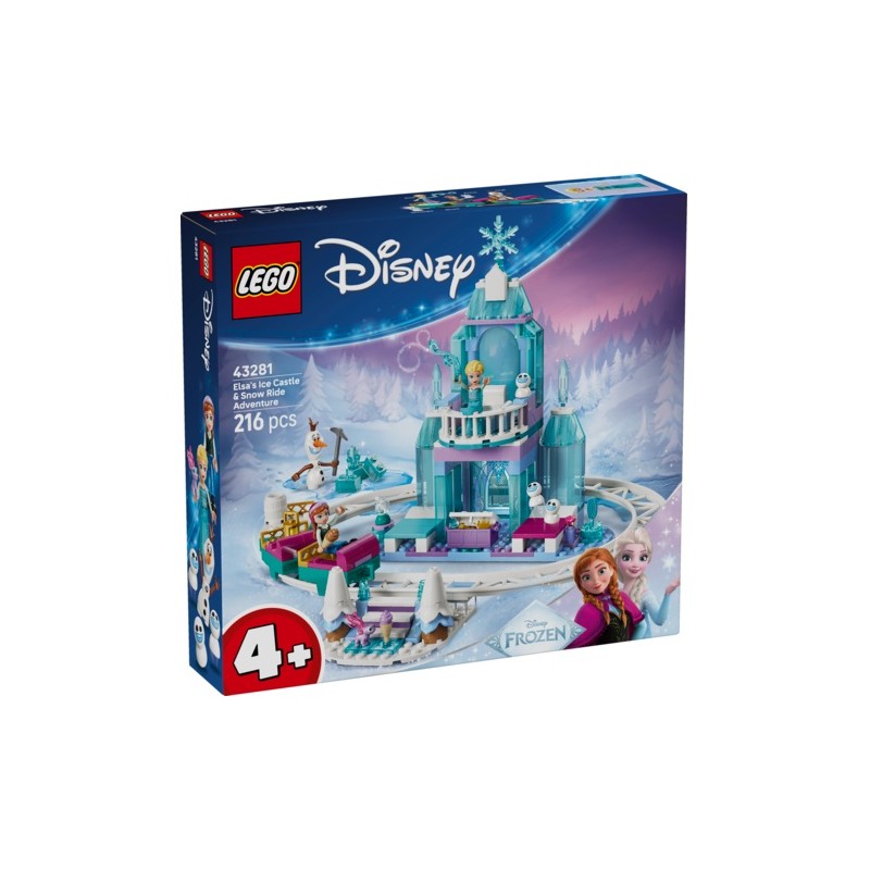 LEGO Disney Castillo de Hielo de Elsa y Aventura en la Nieve ( 43281 )