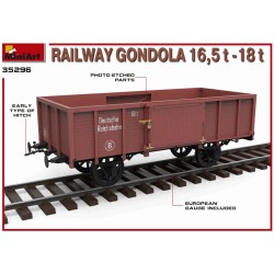 MINIART : RAILWAY GONDOLA  Escala 1:35