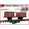 MINIART : RAILWAY GONDOLA  Escala 1:35