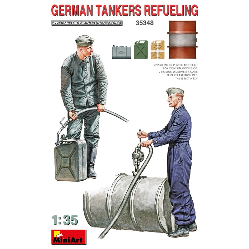 MINIART : GERMAN TANKERS REFUELING  escala 1:35