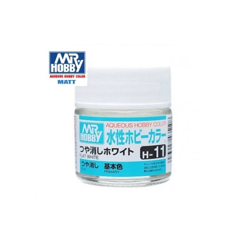 MR HOBBY : BLANCO MATE 10 ml Acrilico