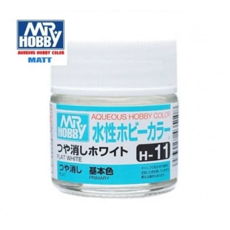 MR HOBBY : BLANCO MATE 10 ml Acrilico