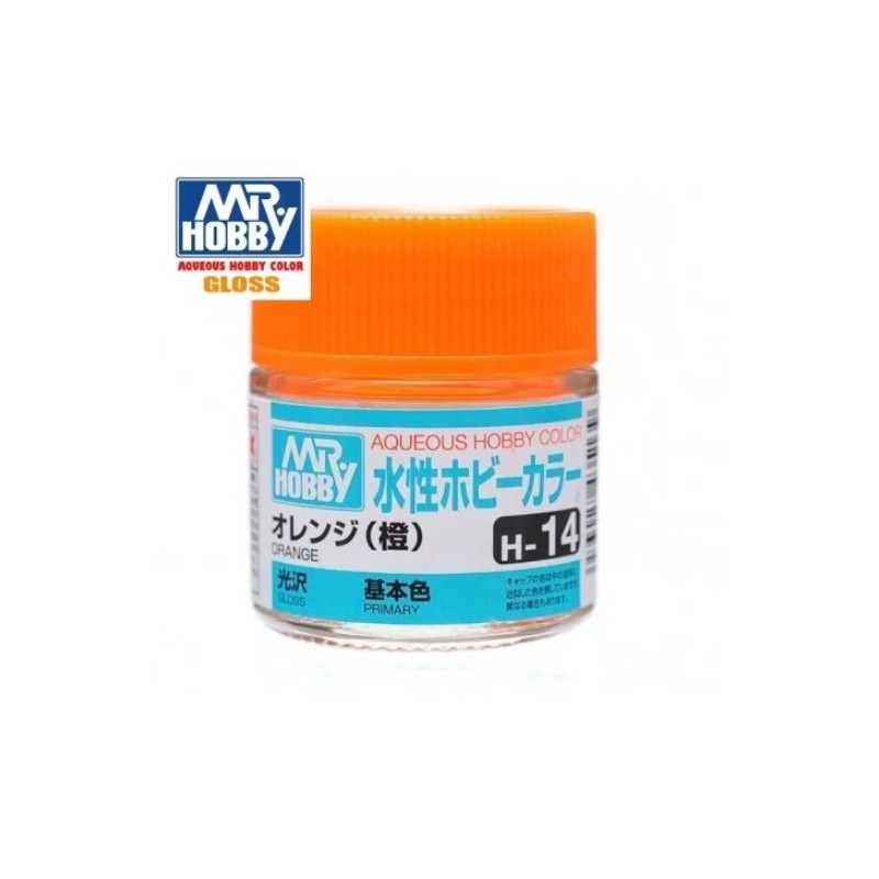 MR HOBBY : NARANJA BRILLO 10 ml Acrilico