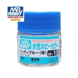 MR HOBBY : AZUL ELECTRICO BRILLO 10 ml Acrilico
