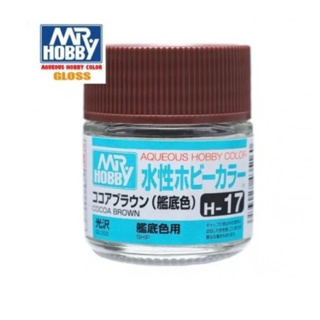 MR HOBBY : MARRON CAOBA  BRILLO 10 ml Acrilico