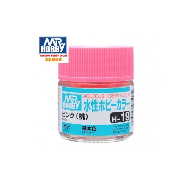 MR HOBBY : ROSA BRILLO 10 ml Acrilico